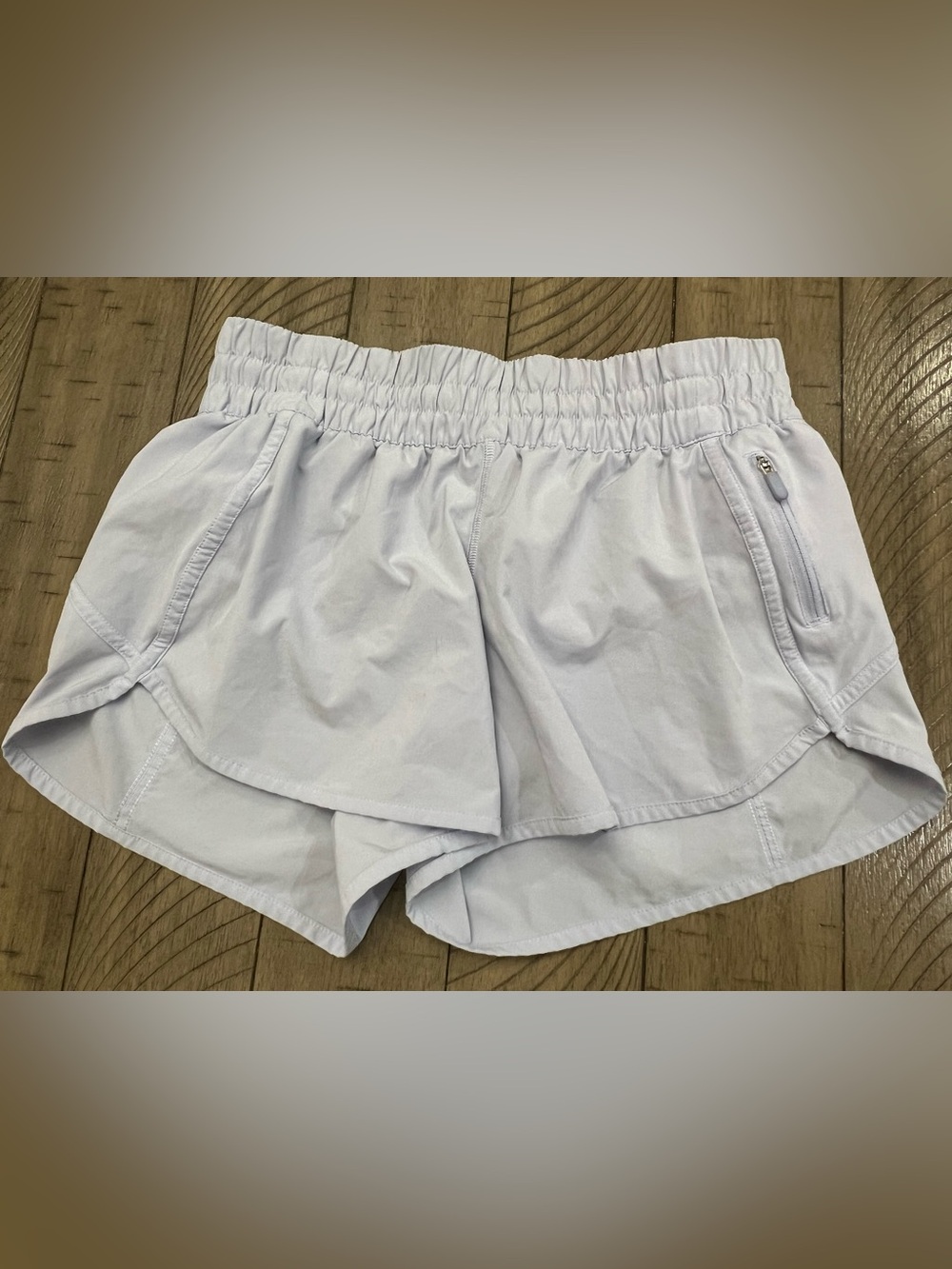 Lululemon size 8 women’s shorts- ice blue